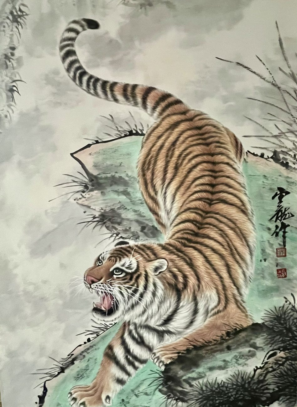 虎啸图