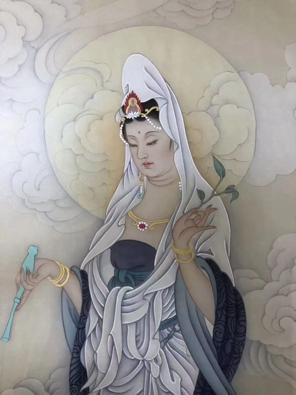 杨枝观音图